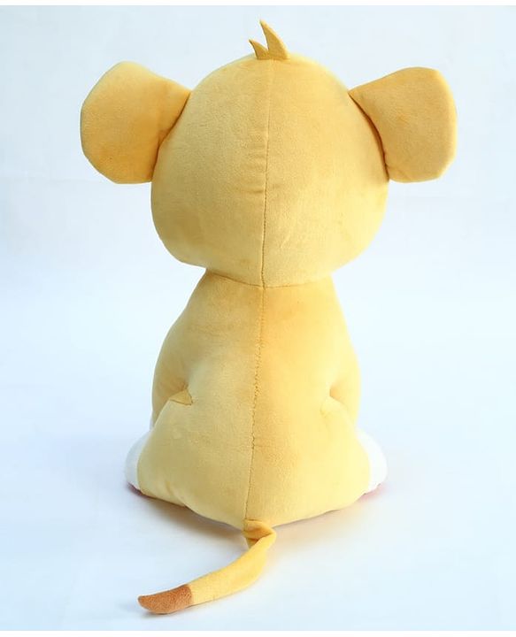 Babyhug Disney Simba Soft Toy 35 cm| Premium Plush Stuffed Toy for Kids| Super Soft & Washable| Perfect for Gifting| Imaginative Play & Emotional Development| Cuddly Toy| BIS Certified