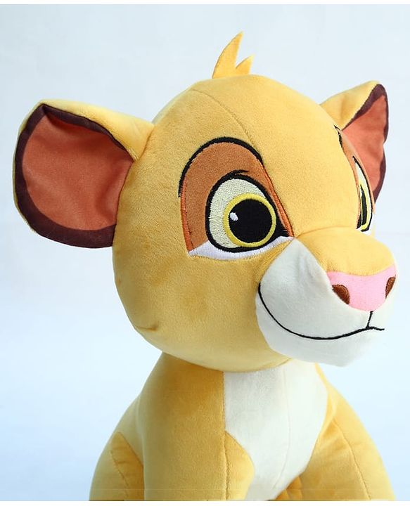 Babyhug Disney Simba Soft Toy 35 cm| Premium Plush Stuffed Toy for Kids| Super Soft & Washable| Perfect for Gifting| Imaginative Play & Emotional Development| Cuddly Toy| BIS Certified