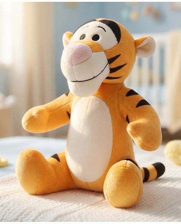 Babyhug Disney Tigger Soft Toy 35 cm Premium Plush Stuffed Toy for Kids Super Soft & Washable Perfect for Gifting Imaginative Play & Emotional Development Cuddly Toy BIS Certified