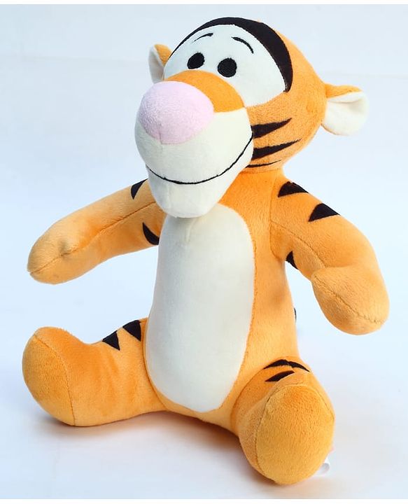 Babyhug Disney Tigger Soft Toy 35 cm Premium Plush Stuffed Toy for Kids Super Soft & Washable Perfect for Gifting Imaginative Play & Emotional Development Cuddly Toy BIS Certified