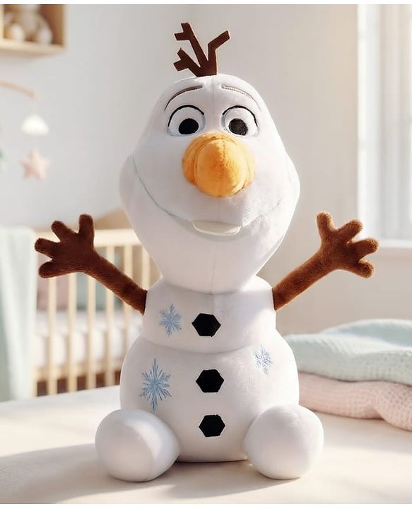 Babyhug Disney Olaf Soft Toy 35 cm| Premium Plush Stuffed Toy for Kids| Super Soft & Washable| Perfect for Gifting, Imaginative Play & Emotional Development| Cuddly Toy| BIS Certified