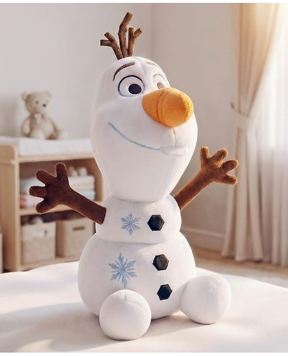 Babyhug Disney Olaf Soft Toy 35 cm| Premium Plush Stuffed Toy for Kids| Super Soft & Washable| Perfect for Gifting, Imaginative Play & Emotional Development| Cuddly Toy| BIS Certified