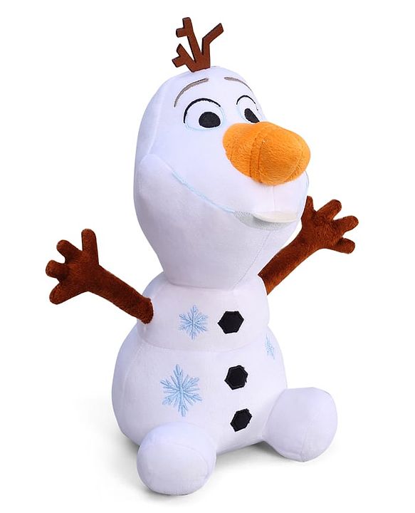 Babyhug Disney Olaf Soft Toy 35 cm| Premium Plush Stuffed Toy for Kids| Super Soft & Washable| Perfect for Gifting, Imaginative Play & Emotional Development| Cuddly Toy| BIS Certified