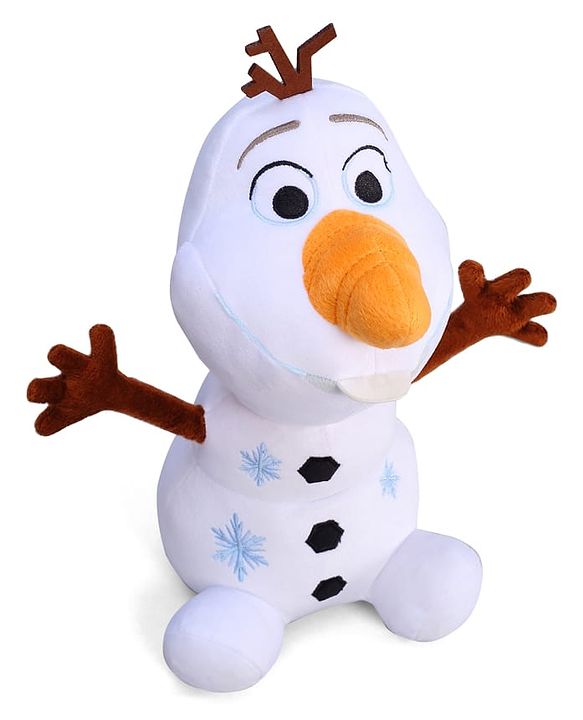 Babyhug Disney Olaf Soft Toy 35 cm| Premium Plush Stuffed Toy for Kids| Super Soft & Washable| Perfect for Gifting, Imaginative Play & Emotional Development| Cuddly Toy| BIS Certified