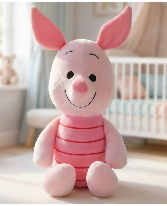 Babyhug Disney Piglet Soft Toy 35 cm| Premium Plush Stuffed Toy for Kids| Super Soft & Washable| Perfect for Gifting, Imaginative Play & Emotional Development| Cuddly Toy| BIS Certified
