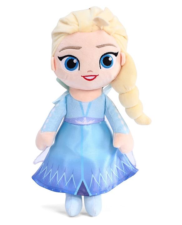 Babyhug Disney Elsa Doll 10 Inch| Princess Doll for Kids| Ideal for Gifting, Imaginative Play & Emotional Development| Plush & Soft| Lightweight & Perfect for Pretend Play| BIS Certified