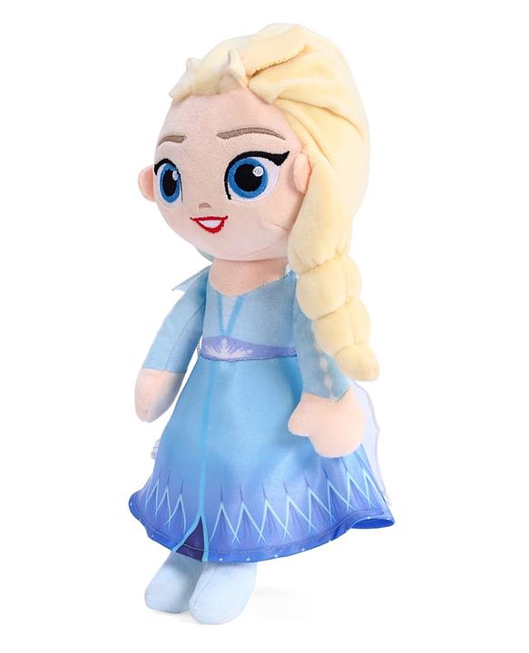 Babyhug Disney Elsa Doll 10 Inch| Princess Doll for Kids| Ideal for Gifting, Imaginative Play & Emotional Development| Plush & Soft| Lightweight & Perfect for Pretend Play| BIS Certified