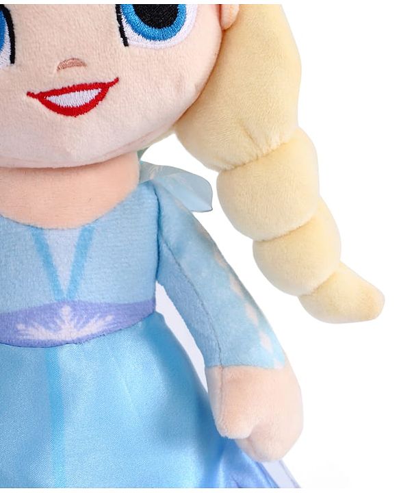 Babyhug Disney Elsa Doll 10 Inch| Princess Doll for Kids| Ideal for Gifting, Imaginative Play & Emotional Development| Plush & Soft| Lightweight & Perfect for Pretend Play| BIS Certified