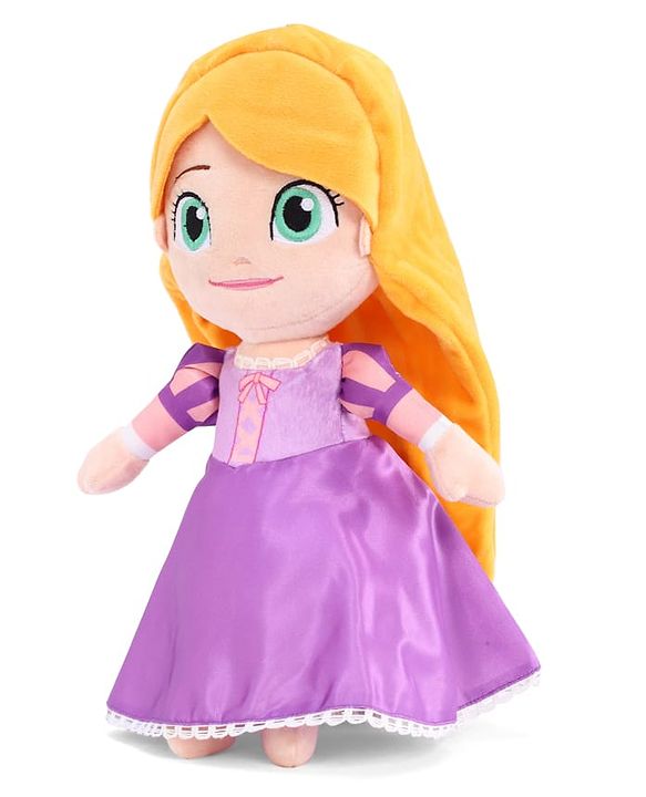 Babyhug Disney Rapunzel Doll 10 Inch Princess Doll for Kids Ideal for Gifting, Imaginative Play & Emotional Development Plush & Soft Lightweight & Perfect for Pretend Play BIS Certified.