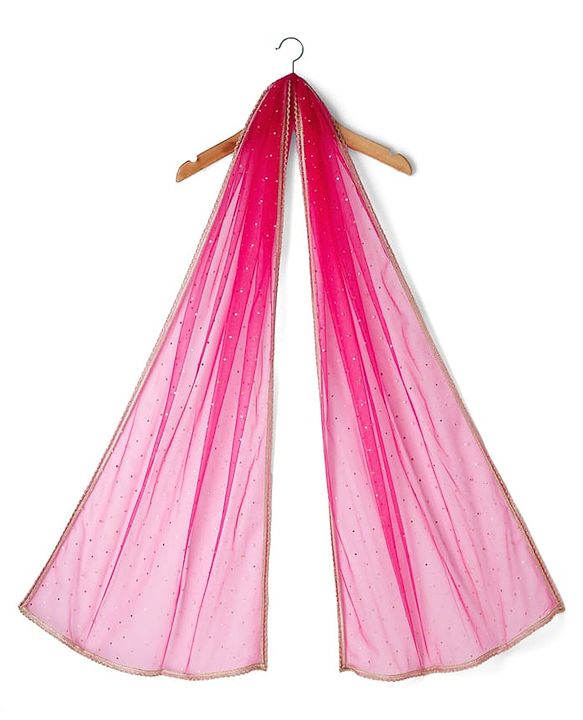 Pine Kids Woven Sleeveless Choli Lehenga Set with Dupatta Embroidery & Sequin Detailing - Lilac