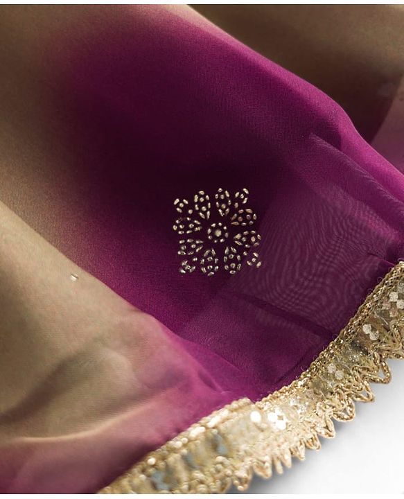 Pine Kids Woven Half Sleeves Embroidered Choli Lehenga Set With Dupatta - Multicolour