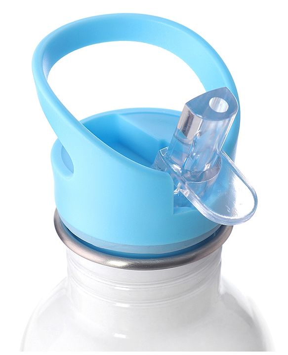 Babyhug Disney Frozen Theme Stainless Steel Color Changing Magic Bottle Multicolor - 600ml| Leak Resistant| BPA Free| Rust Proof| Food Grade 304 SS| Soft Silicone Spout