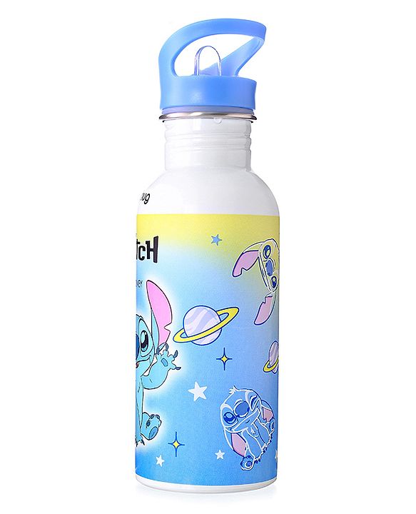 Babyhug Disney Frozen Theme Stainless Steel Color Changing Magic Bottle Multicolor - 600ml| Leak Resistant| BPA Free| Rust Proof| Food Grade 304 SS| Soft Silicone Spout
