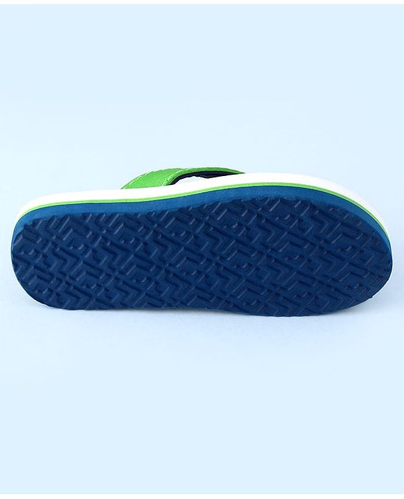 Pine Kids Slip On Flip Flops with California Print - Multicolor