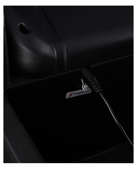 Babyhug POBO Battery Operated Ride on Jeep with Music & LED Lights - Blue| Rechargeable Battery| Openable Doors| Built-in Music & AUX|Remote Control|Easy to Assemble| Forward Reverse & Swing Function