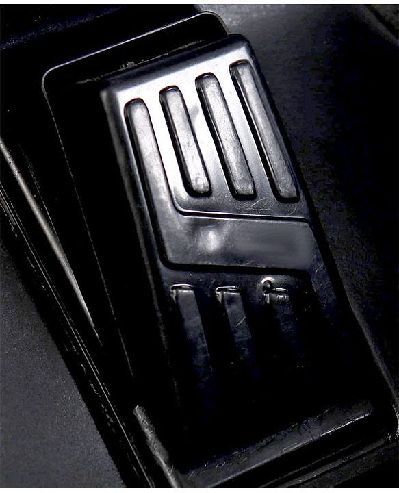 Babyhug Battery Operated Ride on Jeep with LED Lights - Red| Rechargeable Battery| Openable Doors| Built-in Music & AUX| Remote Control| Easy to Assemble| Forward Reverse & Swing| Indoor Outdoor Toy