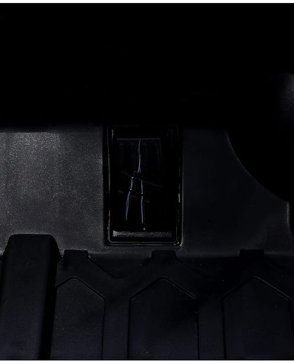 Babyhug Battery Operated Ride on Jeep with LED Lights -Red| Rechargeable Battery| Openable Doors| Built-in Music & AUX| Remote Control| Easy to Assemble| Forward Reverse & Swing| Indoor Outdoor Toy