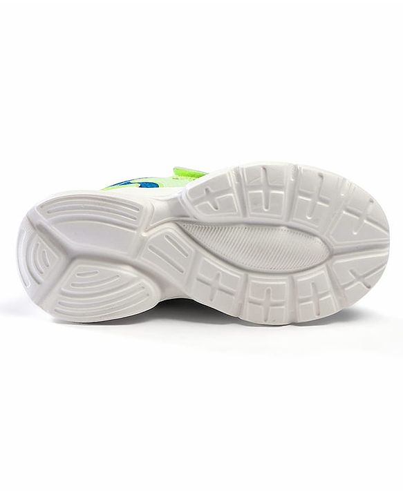 Cute Walk by Babyhug Velcro Closure Solid Sneaker Shoes - Navy Blue