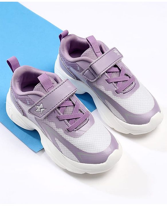Cute Walk by Babyhug Velcro Closure Solid Sneaker Shoes - Navy Blue