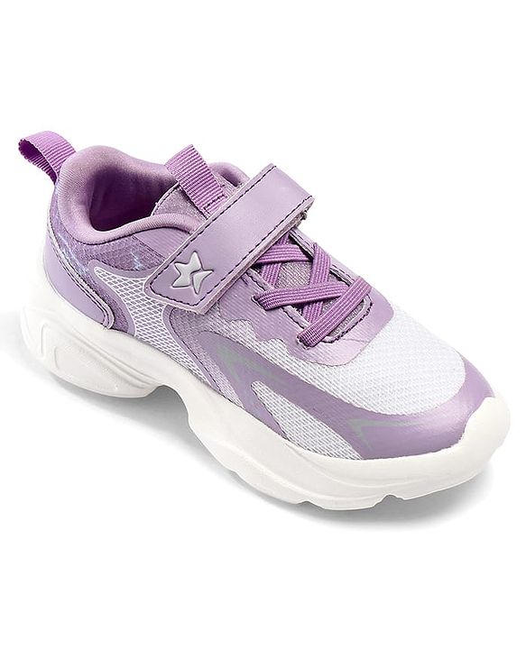 Cute Walk by Babyhug Velcro Closure Solid Sneaker Shoes - Navy Blue