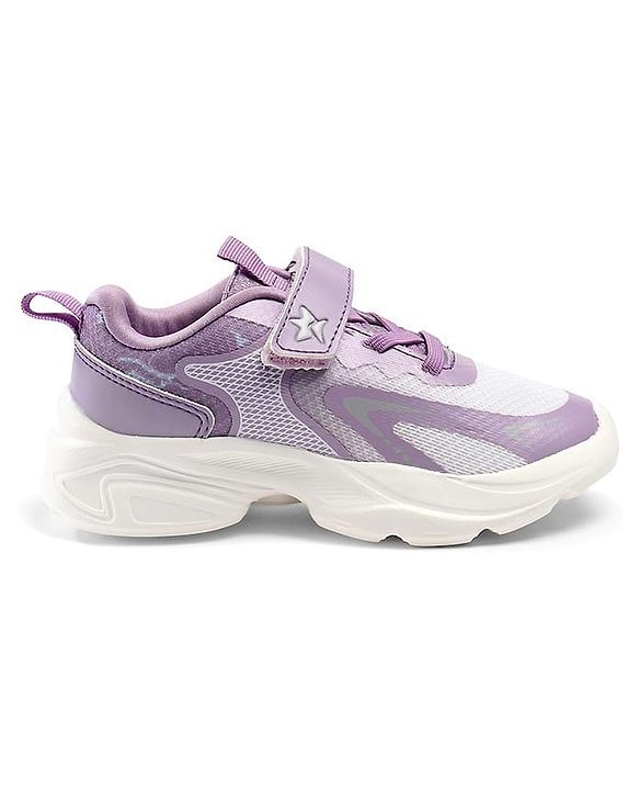 Cute Walk by Babyhug Velcro Closure Solid Sneaker Shoes - Navy Blue