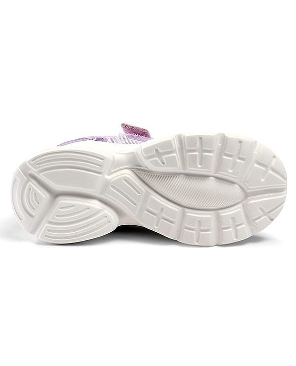 Cute Walk by Babyhug Velcro Closure Solid Sneaker Shoes - Navy Blue