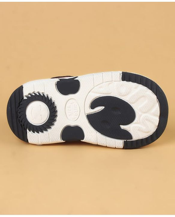 Cute Walk by Babyhug Casual Shoes With Velcro Closure & Vehicle Applique - Navy Blue