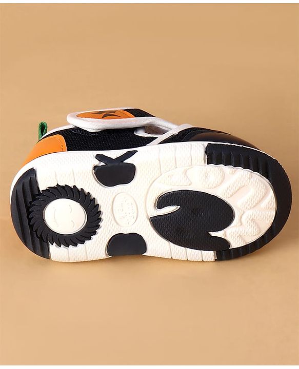 Cute Walk by Babyhug Velcro Closure Casual Shoes With Truck Applique - Navy Blue