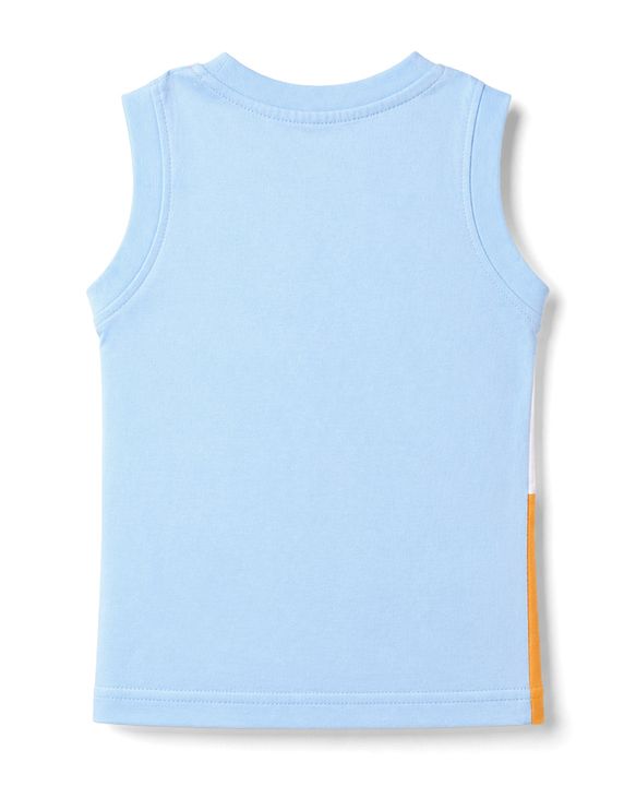 Babyhug Cotton Knit Tank T-Shirts Sleeveless with Graphics Pack of 3 -Multicolor