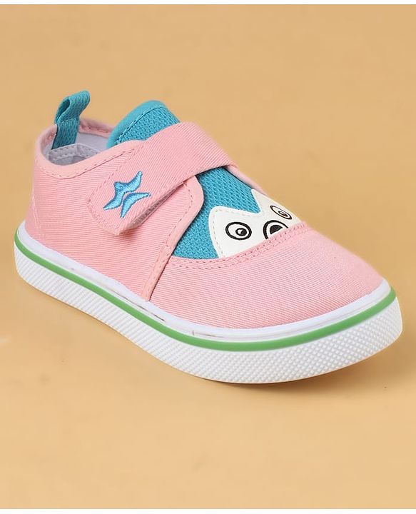 Cute Walk by Babyhug Velcro Closure Printed Casual Shoes - Pink