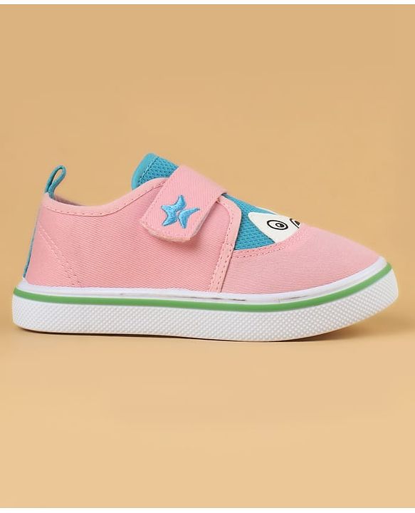 Cute Walk by Babyhug Velcro Closure Printed Casual Shoes - Pink