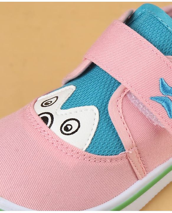Cute Walk by Babyhug Velcro Closure Printed Casual Shoes - Pink