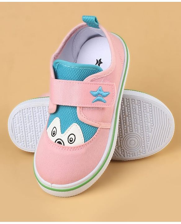 Cute Walk by Babyhug Velcro Closure Printed Casual Shoes - Pink