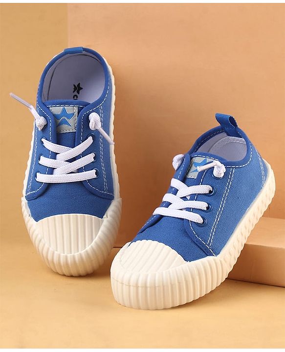 Cute Walk by Babyhug Lace Up Closure Casual Shoes - Blue