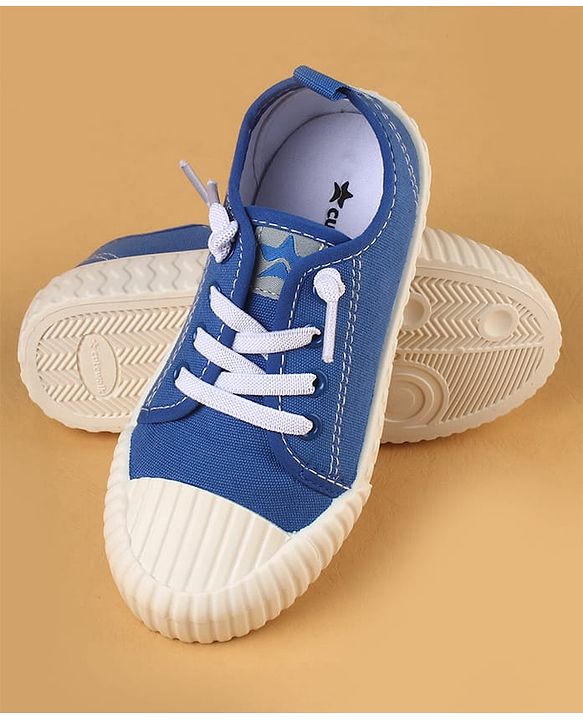 Cute Walk by Babyhug Lace Up Closure Casual Shoes - Blue