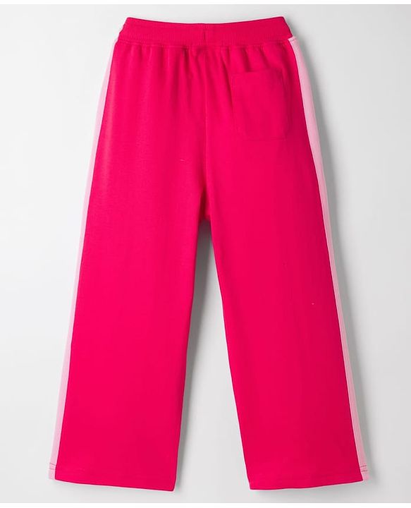 Pine Kids Knit Full Length Cut & Sew Track Pant with Lets Go Print - Red