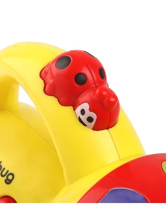 Babyhug Musical Learning Torch for Toddlers| Color-Changing Flashlight| Animal Sounds & Music| Numbers & Color Learning Toy| Interactive Toy| Gifting Option | Yellow