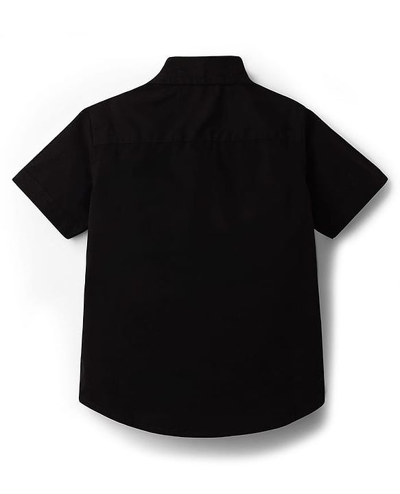 Babyhug Disney Poplin Woven Half Sleeves Shirt With T-Shirt & Mickey Mouse Graphics - Multicolor