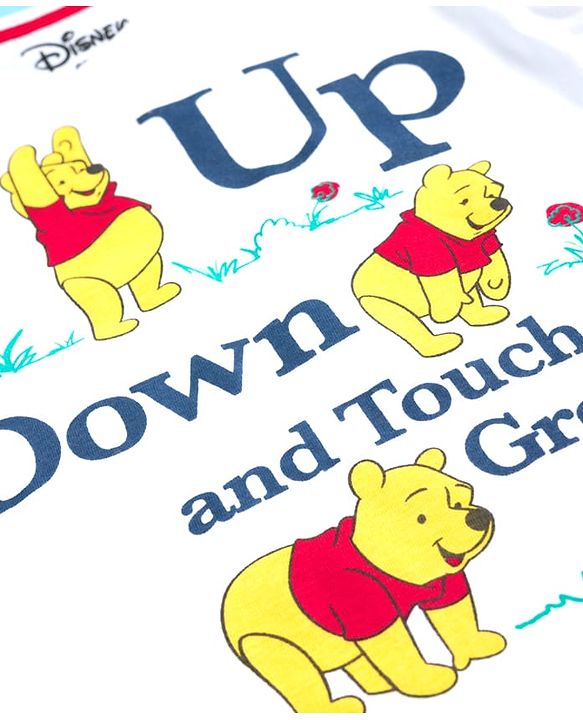 Babyhug Disney Single Jersey Knit Full Sleeves T-Shirt & Pyjama Night Suit With Winnie The Pooh Graphics - Multicolor