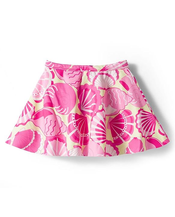 Babyhug Water Repellent Sleeveless Two Piece Swimsuit With Sea Animal Print - Pink
