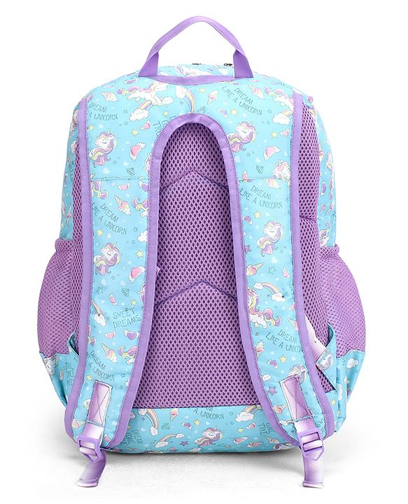 Babyhug 16 Inches Dino Theme Snappy Backpack | 2 Main Compartments, 2 Front Pockets, 2 Side Bottle Pockets | Water Resistant | Durable Zippers | For School, Travel & Outdoors | Green Black
