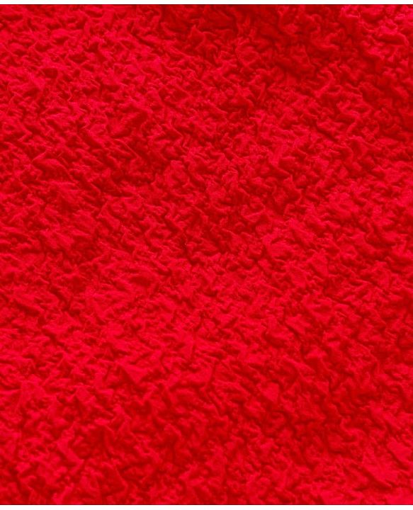 Pine Kids Woven Sleeveless Solid Textured Frock With Belt - Red