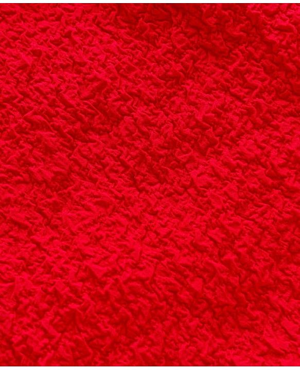 Pine Kids Woven Sleeveless Solid Textured Frock With Belt - Red