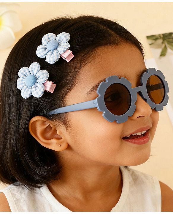 Babyhug Free Size Hair Accessories Combo Sets - Blue.