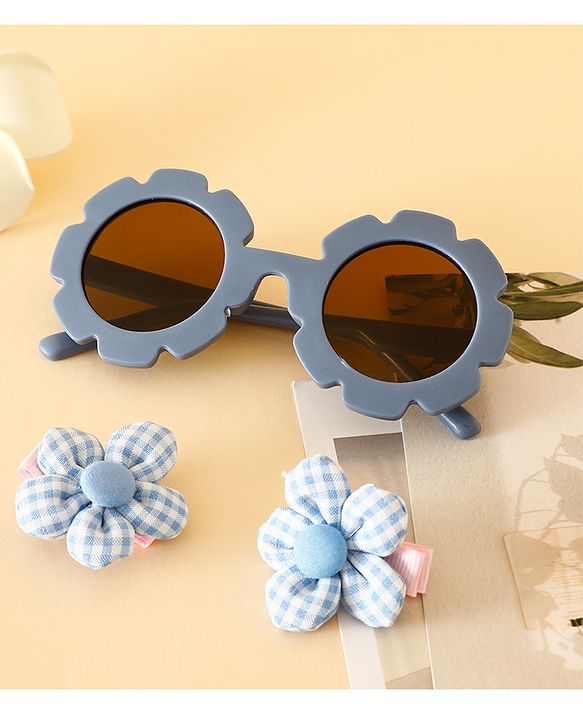 Babyhug Free Size Hair Accessories Combo Sets - Blue.
