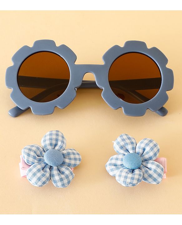 Babyhug Free Size Hair Accessories Combo Sets - Blue.