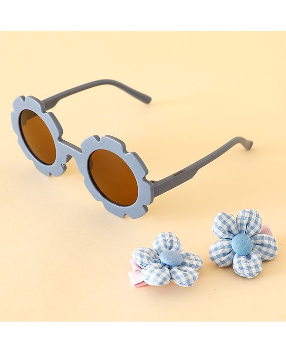 Babyhug Free Size Hair Accessories Combo Sets - Blue.