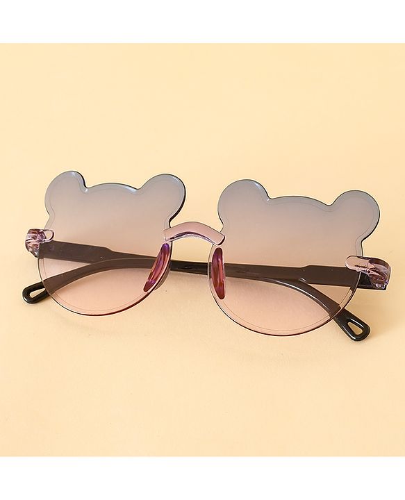 Babyhug Free Size Headbands With Bow Applique & Sunglasses - Light Blue