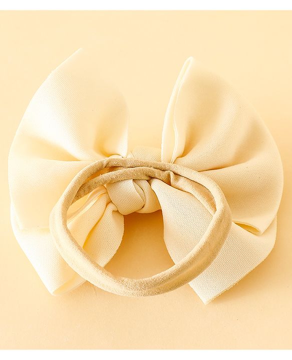 Babyhug Free Size Headbands With Bow Applique & Sunglasses - Light Blue