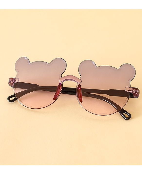 Babyhug Free Size Headbands With Bow Applique & Sunglasses - Light Blue